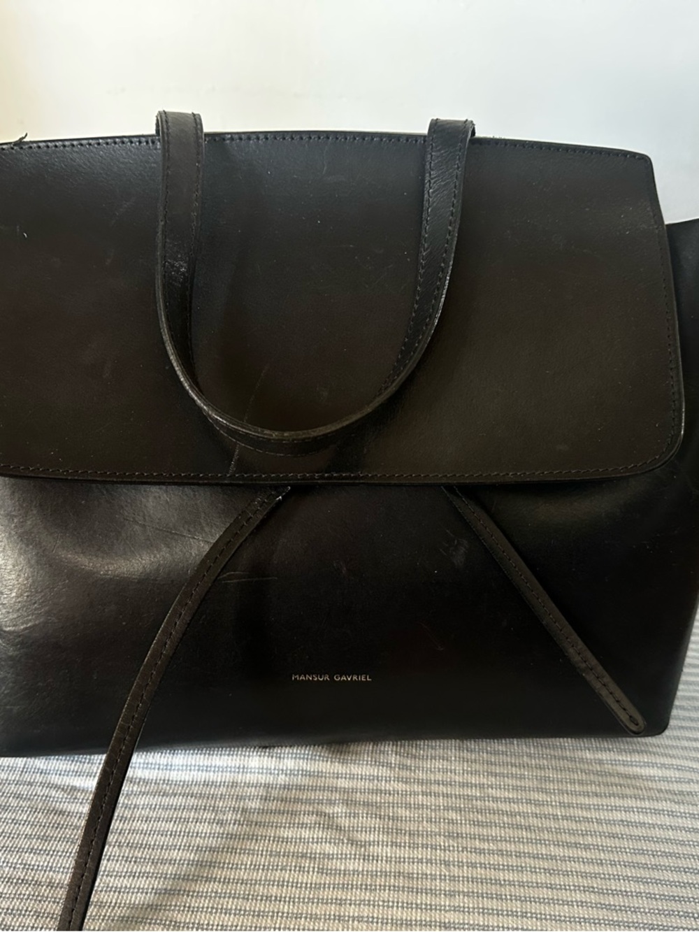 Mansur Gavriel Black mini Lady Bag